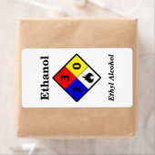 Ethanol MSDS-etiket Etiket (Insitu)