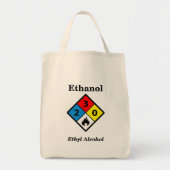 Ethanol MSDS-etiket Tote Bag (Voorkant)