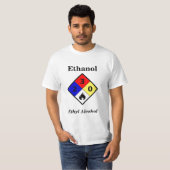 Ethanol MSDS T-Shirt (Voorkant volledig)