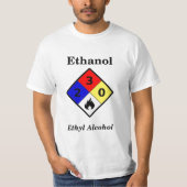 Ethanol MSDS T-Shirt (Voorkant)