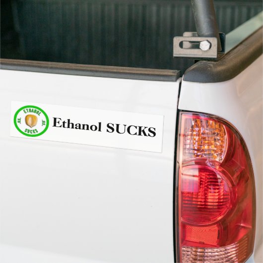 Ethanol Sucks Bumpersticker (Op Truck)