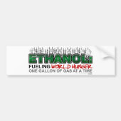 Ethanol: Wereldjager Bumpersticker (Voorkant)