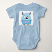 Ethan's Epic Monster Adventure Romper (Achterkant)
