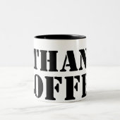 Ethan's koffie-Mok Tweekleurige Koffiemok (Center)