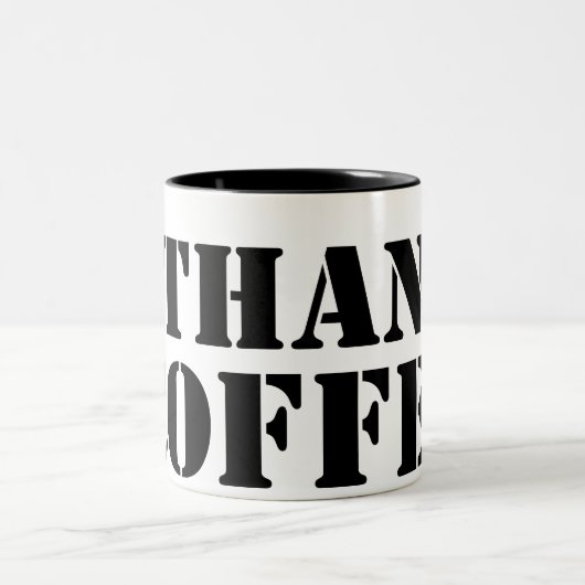 Ethan's koffie-Mok Tweekleurige Koffiemok (Center)