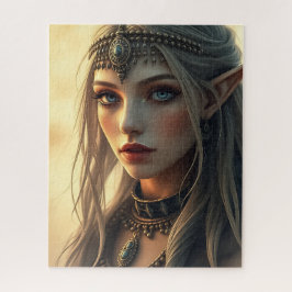 Etheal Elven Princess Jigsaw Puzzel