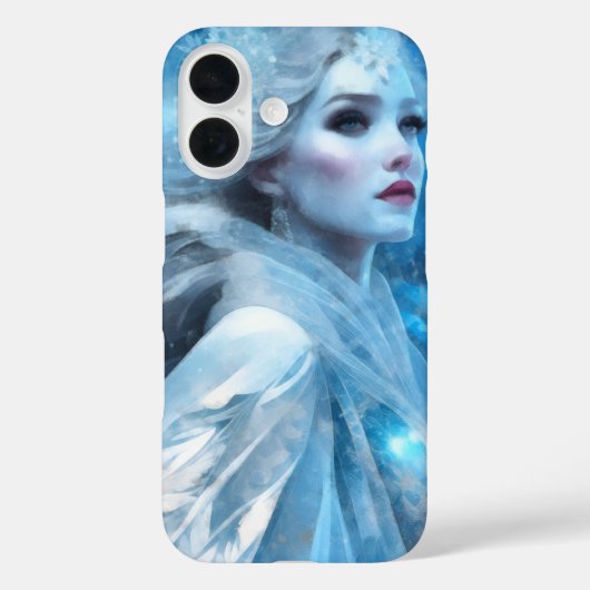 Etheal Frozen Snow Queen Fantasy Art Case-Mate iPhone Case (Achterkant)