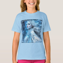Etheal Frozen Snow Queen Fantasy Art T-shirt
