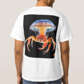 Etheal Jellyfish Elegance T-shirt" T-shirt (Achterkant)