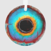 Etheel Kosmisch Oog Monogram Levendige Abstracte K Ornament (achterkant)