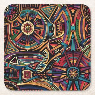 Etheel saffier "Verboden trefwoorden niet gebruikt Kartonnen Onderzetters