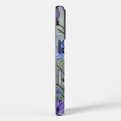 Etheïstische Blauwe en Paarse Tuin Case-Mate iPhone Case (Achterkant / Rechts)