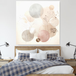 Etheïstische Natuur: Wabi Sabi Art Canvas Afdruk