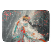 Etheïstische prinses in een fantasietuin badmat (Voorkant)