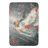 Etheïstische prinses in een fantasietuin badmat (Voorkant Verticaal)