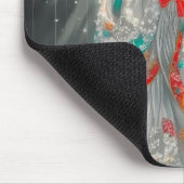 Etheïstische prinses in een fantasietuin muismat (Hoek)