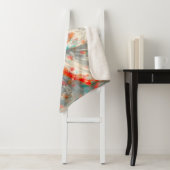 Etheïstische prinses in een fantasietuin sherpa deken (In situ)