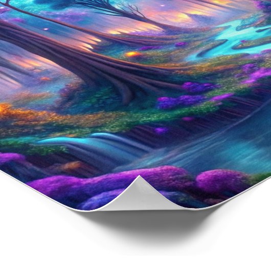 "Etheïstische reflecties" Poster (Hoek)