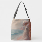 Etheïstische vrouw op Dreamy Beach Crossbody Tas (Achterkant)