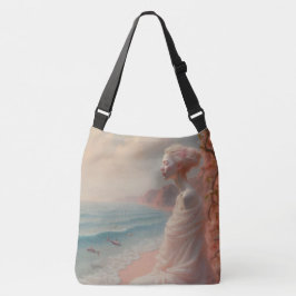 Etheïstische vrouw op Dreamy Beach Crossbody Tas