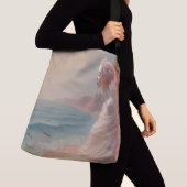 Etheïstische vrouw op Dreamy Beach Crossbody Tas (Dichtbij)