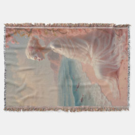 Etheïstische vrouw op Dreamy Beach Deken