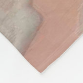 Etheïstische vrouw op Dreamy Beach Fleece Deken (Hoek)