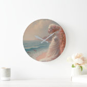 Etheïstische vrouw op Dreamy Beach Grote Klok (Huis)