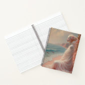 Etheïstische vrouw op Dreamy Beach Notitieboek (Binnen)