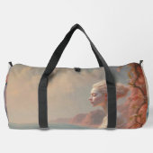 Etheïstische vrouw op Dreamy Beach Plunjezak (Achterkant)