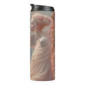 Etheïstische vrouw op Dreamy Beach Thermosbeker (Geroteerd rechts)