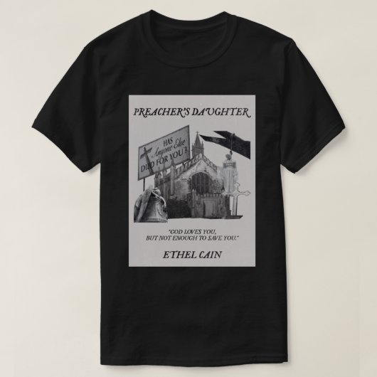 Ethel Cain Preaching T-shirt (Design voorkant)