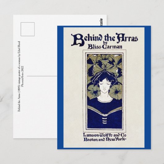 Ethel Reed Briefkaart (Voorkant / Achterkant)