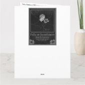 Ethel Reed Kaart (Achterkant)