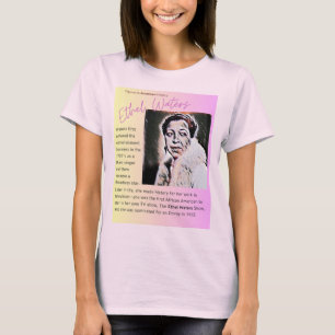 Ethel Waters - Cijfers in de Amerikaanse geschiede T-shirt