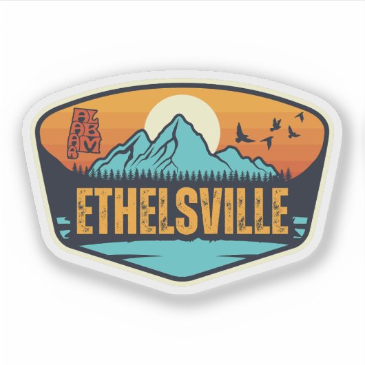 Ethelsville, Alabama Sticker (Voorkant)