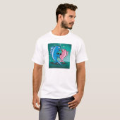 ETHER - GARTH ADAM-dansdag op vrijdagavond (vis) T-shirt (Voorkant volledig)