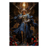 Ether Knight Archangel Michael Perfect Poster (Voorkant)