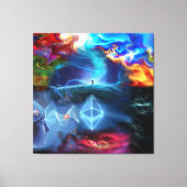 Ether Power art Canvas afdrukken (Voorkant)