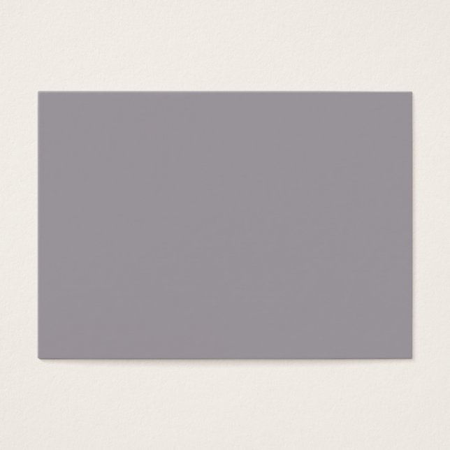Ethera Grey Cloud Grey 2015 Color Trend Sjabloon Visitekaartje (Voorkant)