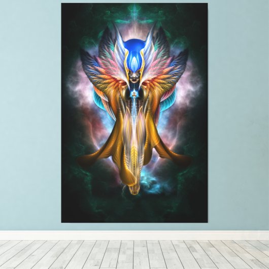 Etheral Beauty_Arsencia_Golden Setren Canvas Prnt (Insitu (Houten vloer))