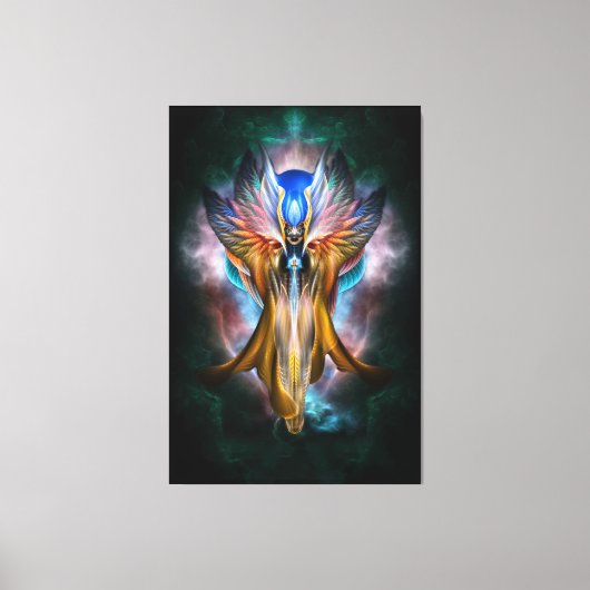 Etheral Beauty_Arsencia_Golden Setren Canvas Prnt Afdruk (Voorkant)