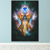 Etheral Beauty_Arsencia_Golden Setren Canvas Prnt Afdruk (Insitu (Houten vloer))