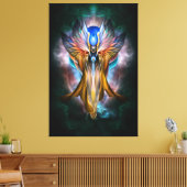 Etheral Beauty_Arsencia_Golden Setren Canvas Prnt Afdruk (Insitu (Woonkamer))