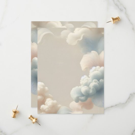 Etheral Bliss Save The Date (Voorkant / Achterkant in situ)