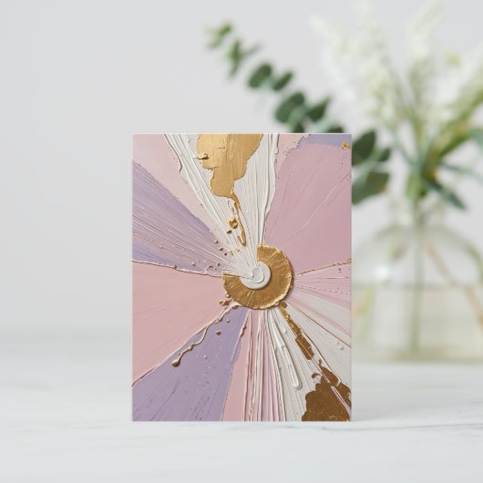 Etheral Bloom Briefkaart (Staand voorkant)