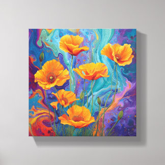 Etheral Bloom Canvas Afdruk