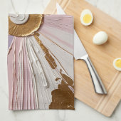 Etheral Bloom Theedoek (Quarter Fold)