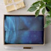 Etheral Blue-kerstboompapier Tissuepapier (Geschenk)