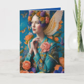 Etheral Bridesmaid Voorstel Dank u Fantasy AI Kaart (Voorkant)